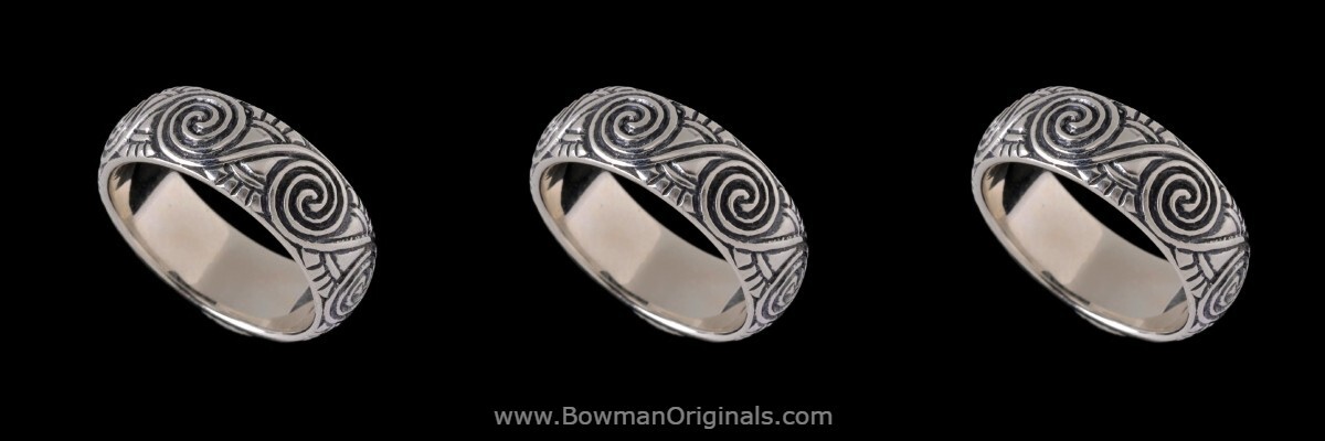 celtic-spiral-sterling-silver-wide-ring-band-bowman-originals Handmade Sterling Silver Celtic Spiral Ring Band by Bowman Originals